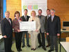 v.l.n.r.: Ullrich Kistner, Elke Fanselau, BM Toni Huber, Susanne Wunsch, Adi Marxer, Bernhard Ibach, Gunter Kaufmann